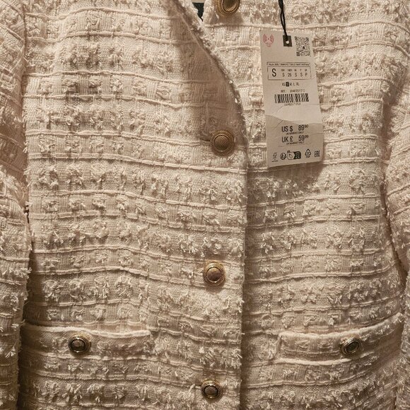 White Summer Jacket - Picture 3 of 3